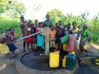 Muwawa community water pump